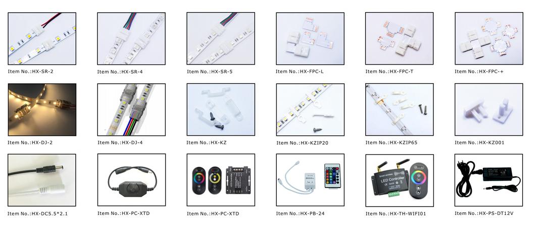 SMD LED ئەۋرىشىم بەلۋاغ SMD5050 LED STRIP LIGHT (12V-24V) (4)